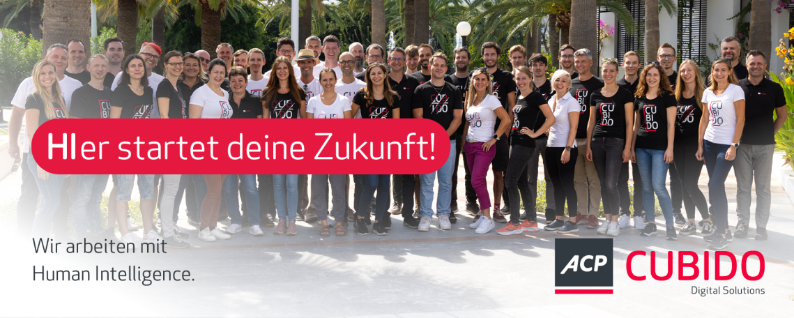 Initiativbewerbung - Ein Job bei ACP CUBIDO
